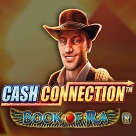 Cash Connection Book Of Ra slot logo by Novomatic at Sankra Casino