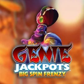 Genie Jackpots: Big Spin Frenzy by Blueprint Gaming, showcased at sankra-casino.co.nl – game logo