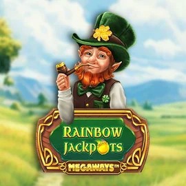 Rainbow Jackpots Megaways logo – Jackpots by Red Tiger Gaming at Sankra Casino