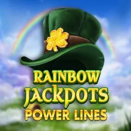 Rainbow Jackpots Power Lines online game logo by Red Tiger Gaming on sankra-casino.co.nl
